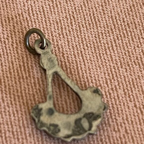 Vintage silver and turquoise pendant for necklace - Picture 9 of 9